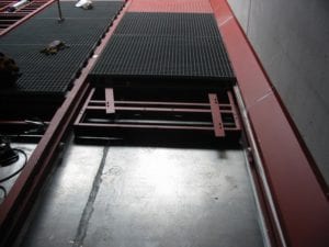 schraperbodem vrijstraalhal